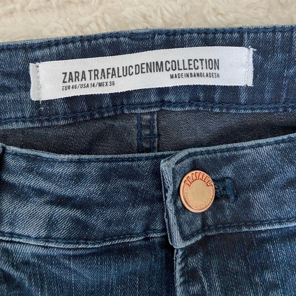 ZARA Denim Collection $60 + tax! Never worn! US 14 - Picture 2 of 6